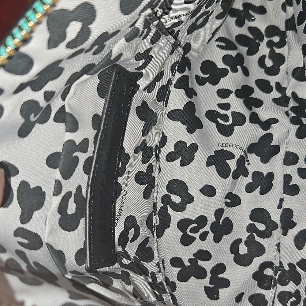 Rebecca Minkoff Aqua/teal Avery Saffiano Leather Crossbody Bag - Picture 7 of 8